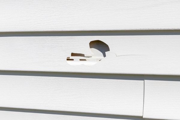 Cost of White Vinyl Siding Repair in Gig Harbor